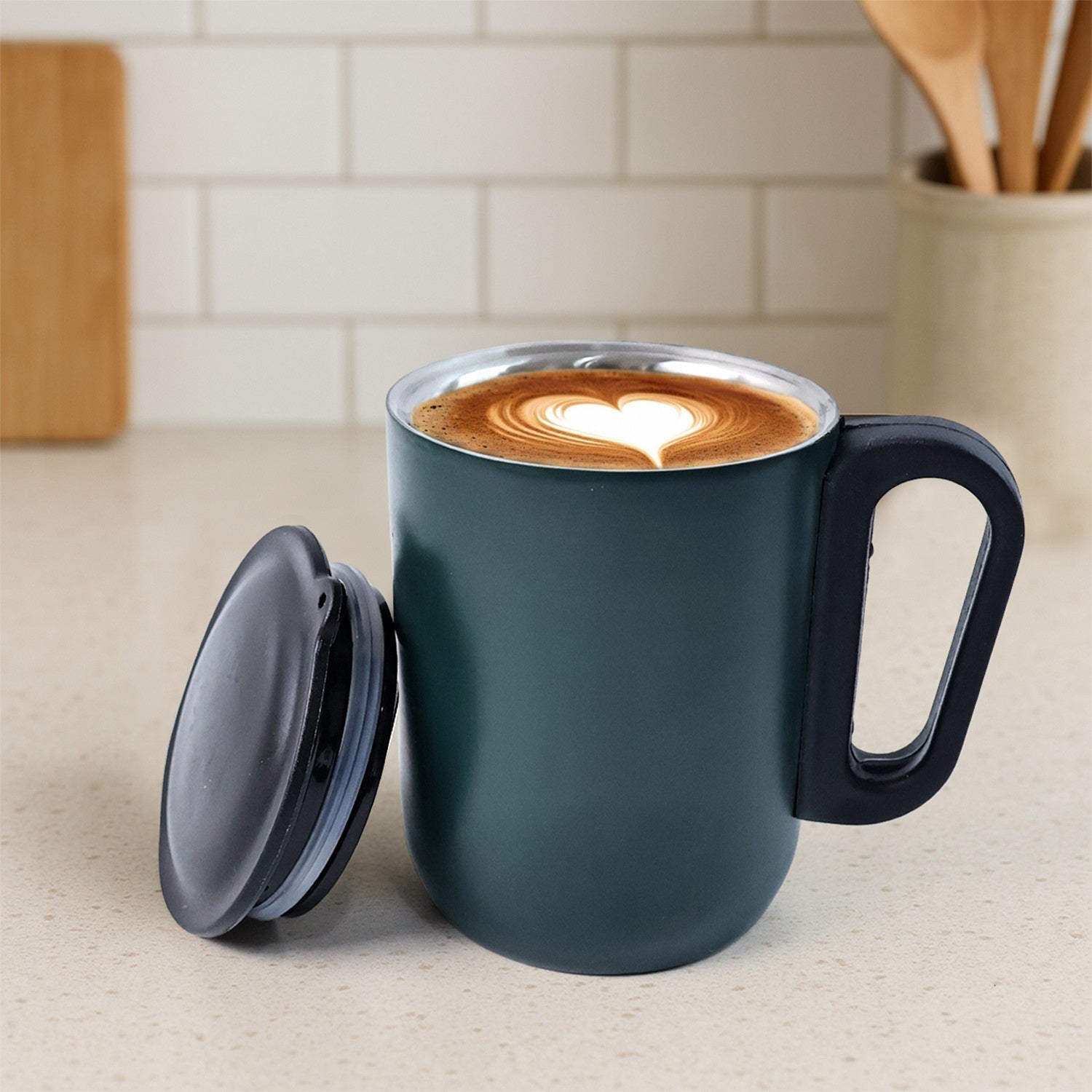 Metallic Stainless Steel Insulated Mug Metallic Stainless Steel Insulated Mug